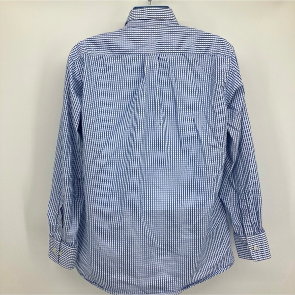 ❤️‍🔥 (5/20) MICHAEL Michael Kors Men's Checkered Dress Shirt Size Large - Picture 5 of 9